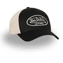 cappellino-trucker-nero-e-beige-regolabile-lof-b30-di-von-dutch