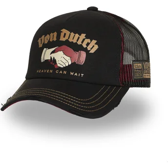 Cappellino trucker nero CREW29 di Von Dutch