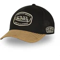cappellino-trucker-nero-e-marrone-sem02-di-von-dutch