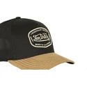 cappellino-trucker-nero-e-marrone-sem02-di-von-dutch