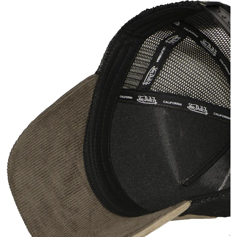 cappellino-trucker-marrone-e-nero-cut01-di-von-dutch