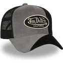 cappellino-trucker-nero-e-grigio-cut03-di-von-dutch