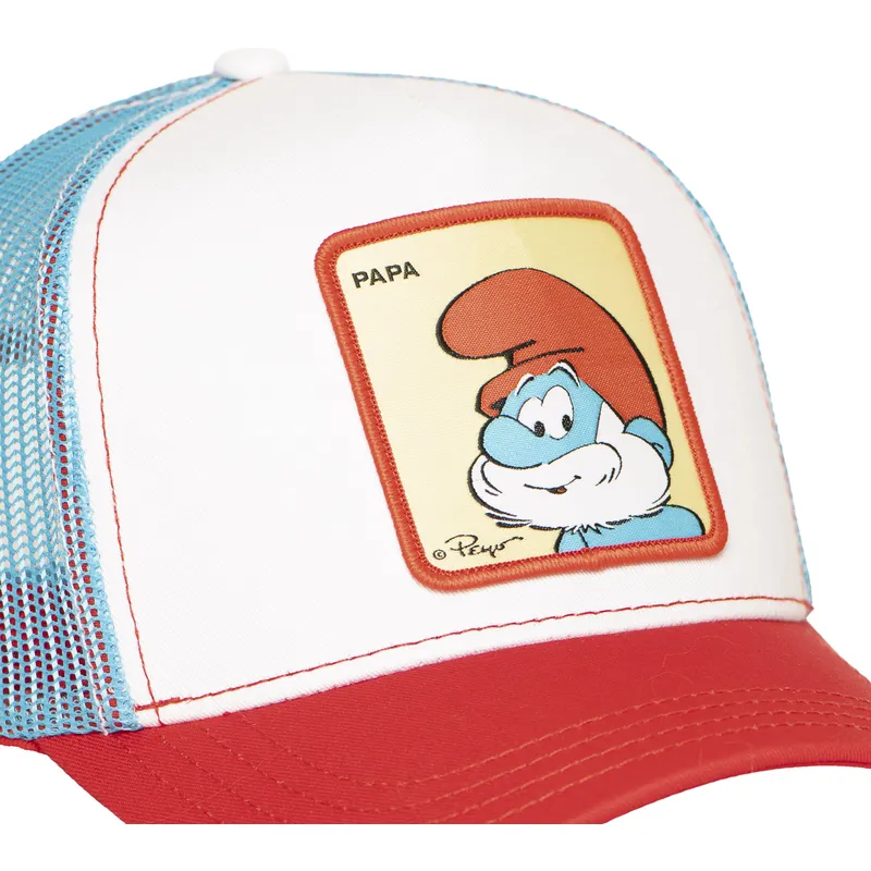 cappellino-trucker-multicolore-papa-puffo-smu-papa-i-puffi-di-capslab