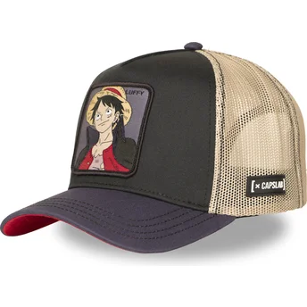 Cappello trucker multicolore Monkey D. Luffy OP6 LUF One Piece di Capslab