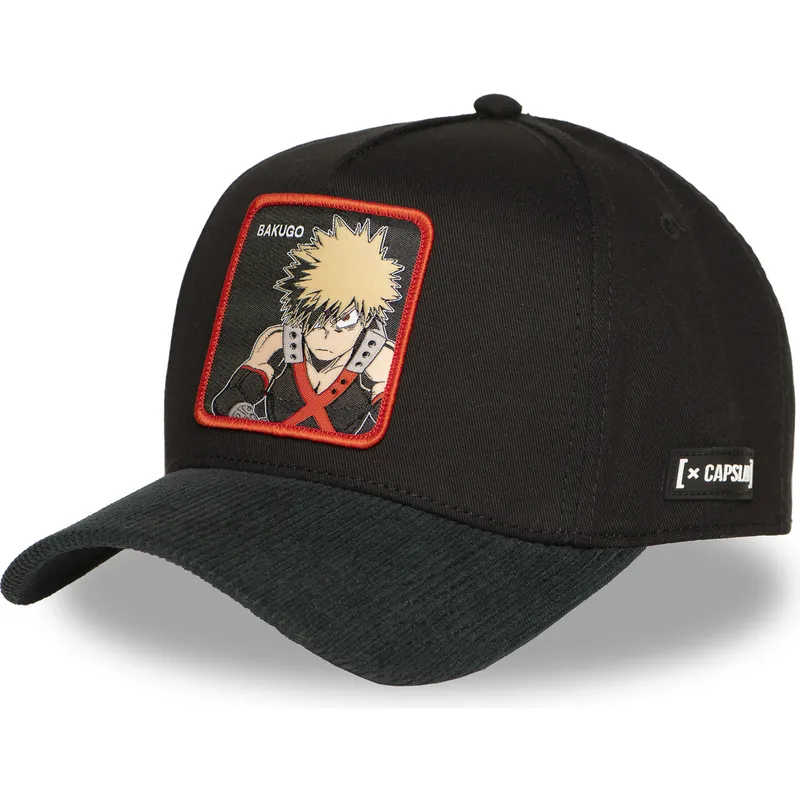 cappellino-curvo-nero-e-verde-snapback-katsuki-bakugo-mha2-bak-my-hero-academia-di-capslab