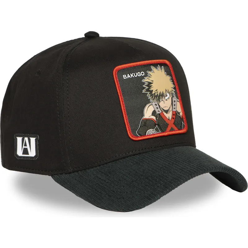 cappellino-curvo-nero-e-verde-snapback-katsuki-bakugo-mha2-bak-my-hero-academia-di-capslab