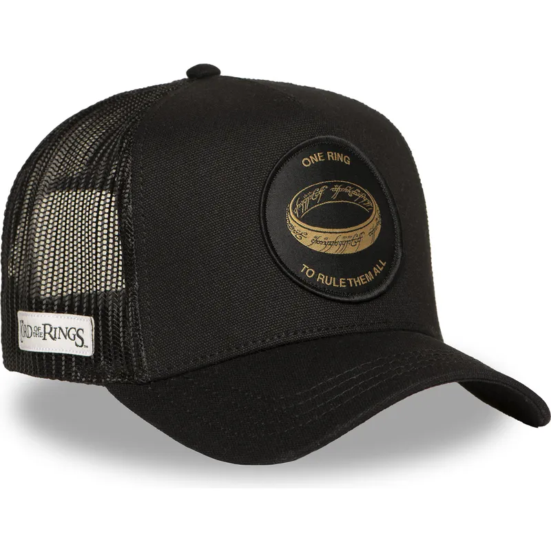 cappellino-trucker-nero-anello-unico-lotr-rin2-il-signore-degli-anelli-di-capslab