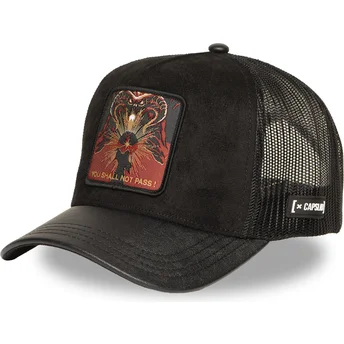 Berretto trucker nero Gandalf You Shall Not Pass LOTR PAS Il Signore degli Anelli di Capslab