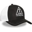 cappello-trucker-nero-e-bianco-le-reliquie-della-morte-hp3-dea-harry-potter-di-capslab