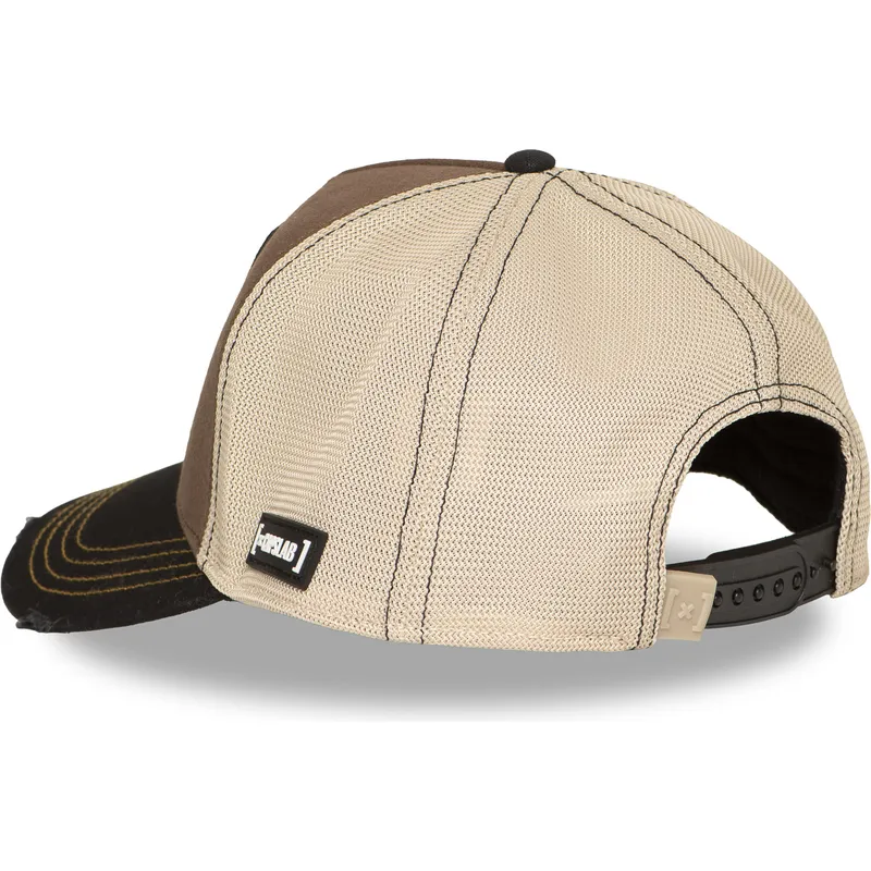 cappellino-trucker-marrone-e-nero-mona-lisa-pump-up-the-volume-fam-mon-famous-di-capslab