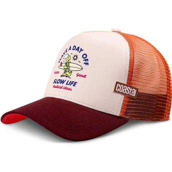 Gorra trucker marrone Day Off HFT di Coastal