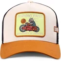 cappello-trucker-marrone-riding-fast-hft-di-coastal