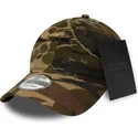 cappellino-curvo-mimetico-regolabile-9twenty-brushed-cotton-three-looms-woodland-di-new-era