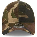 cappellino-curvo-mimetico-regolabile-9twenty-brushed-cotton-three-looms-woodland-di-new-era