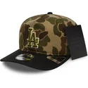 cappellino-curvo-mimetico-regolabile-19twenty-in-cotone-spazzolato-three-looms-duck-dei-los-angeles-dodgers-mlb-di-new-era