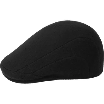 Boina nera Wool 507 Black di Kangol