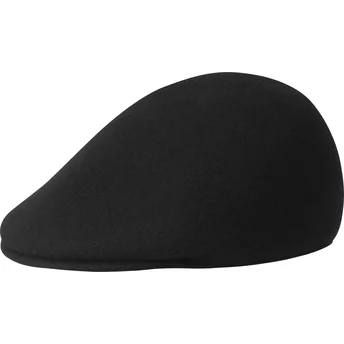 Basco nero Seamless Wool 507 Black di Kangol