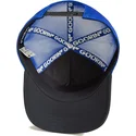 cappellino-trucker-blu-e-nero-con-pitbull-flex-pitbull-suede-the-farm-di-goorin-bros