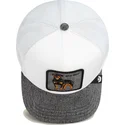 cappello-trucker-bianco-e-grigio-cane-rottweiler-bad-boy-denim-the-farm-di-goorin-bros