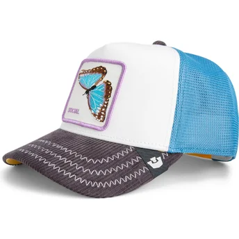 Cappello trucker multicolore farfalla Social Remix The Farm di Goorin Bros.