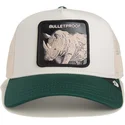cappello-trucker-bianco-e-verde-rinoceronte-bulletproof-bulletproof-sport-the-farm-di-goorin-bros