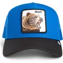 cappellino-trucker-blu-e-nero-orso-the-beast-sport-the-farm-di-goorin-bros