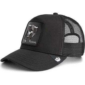 Gorra trucker nera toro Raging The Farm di Goorin Bros.