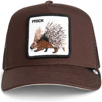 Cappellino trucker marrone porcospino Prick The Farm di Goorin Bros.
