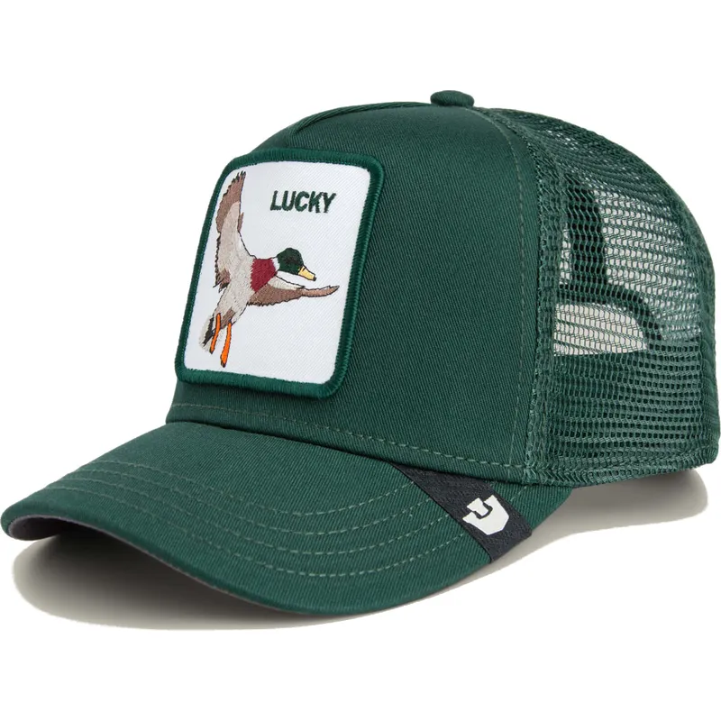 cappellino-trucker-verde-per-bambino-papero-the-lucky-mini-the-farm-di-goorin-bros