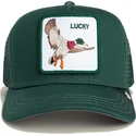 cappellino-trucker-verde-per-bambino-papero-the-lucky-mini-the-farm-di-goorin-bros