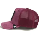 gorra-trucker-bordeaux-tigre-savage-tiger-velour-the-farm-di-goorin-bros