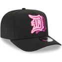 cappellino-nero-snapback-9fifty-a-frame-neon-dei-detroit-tigers-mlb-di-new-era