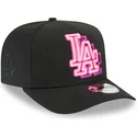 cappellino-curvo-nero-snapback-9fifty-a-frame-neon-dei-los-angeles-dodgers-mlb-di-new-era