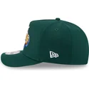 cappellino-curvo-verde-snapback-9fifty-a-frame-emblem-di-oakland-athletics-mlb-di-new-era