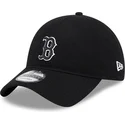 cappellino-curvo-nero-regolabile-9twenty-merino-wool-di-boston-red-sox-mlb-di-new-era