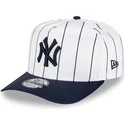 cappellino-bianco-e-blu-navy-snapback-9fifty-a-frame-satin-pinstripe-dei-new-york-yankees-mlb-di-new-era