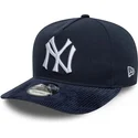 cappellino-curvo-blu-marino-snapback-19twenty-coops-cord-dei-new-york-yankees-mlb-di-new-era