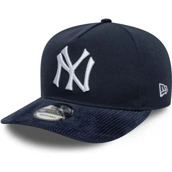 Cappello curvo blu marino snapback 19TWENTY Coops Cord dei New York Yankees MLB di New Era
