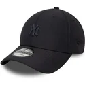 cappellino-curvo-blu-marino-regolabile-9forty-pin-dei-new-york-yankees-mlb-di-new-era