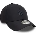 cappellino-curvo-blu-navy-regolabile-9forty-pin-dei-new-york-yankees-mlb-di-new-era