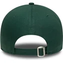 cappellino-con-visiera-curva-verde-regolabile-9forty-visor-script-dei-los-angeles-dodgers-mlb-di-new-era