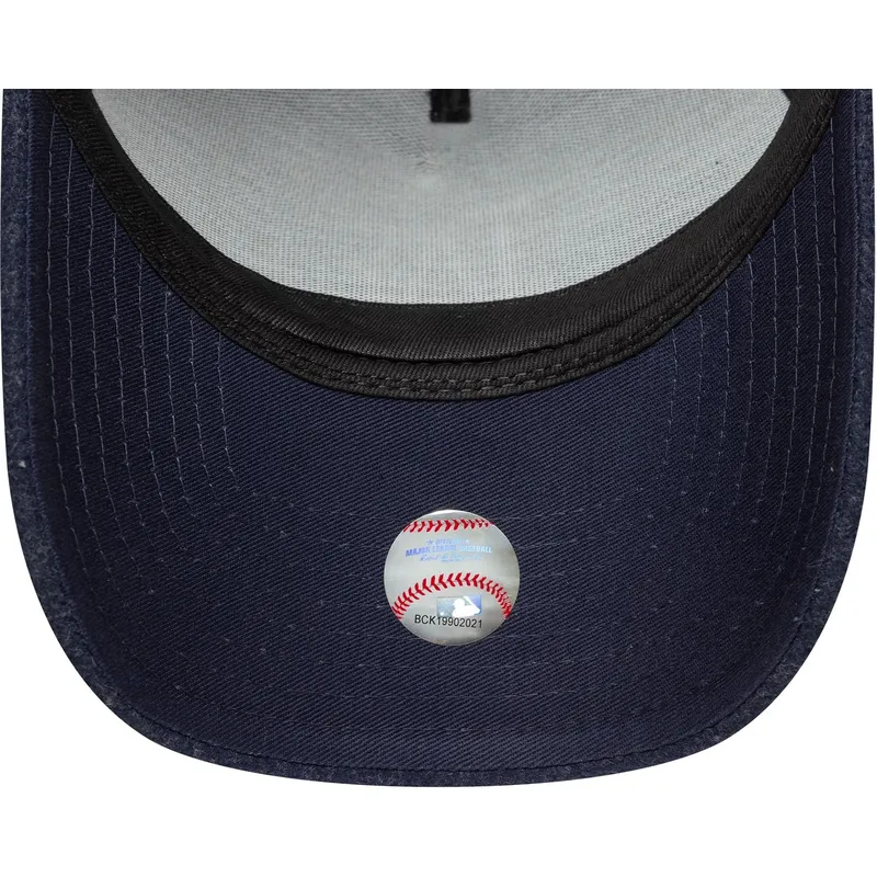 cappellino-visiera-curva-blu-marino-snapback-con-logo-blu-marino-9forty-e-frame-melton-di-los-angeles-dodgers-mlb-di-new-era