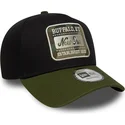 cappellino-curvo-nero-e-verde-snapback-9forty-e-frame-camo-patch-di-new-era