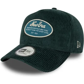 Cappellino curvo verde snapback 9FORTY E Frame Patch Cord di New Era