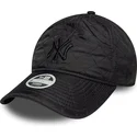 cappello-curvo-nero-regolabile-da-donna-con-logo-nero-9twenty-padded-dei-new-york-yankees-mlb-di-new-era