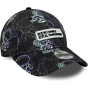 cappellino-curvo-nero-regolabile-per-bambino-9forty-space-all-over-print-di-new-era