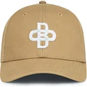 cappello-curvo-beige-scuro-regolabile-baseball-peach-obl048-di-oblack