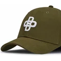 gorra-curva-verde-regolabile-baseball-peach-obl051-di-oblack