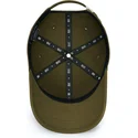 gorra-curva-verde-regolabile-baseball-peach-obl051-di-oblack