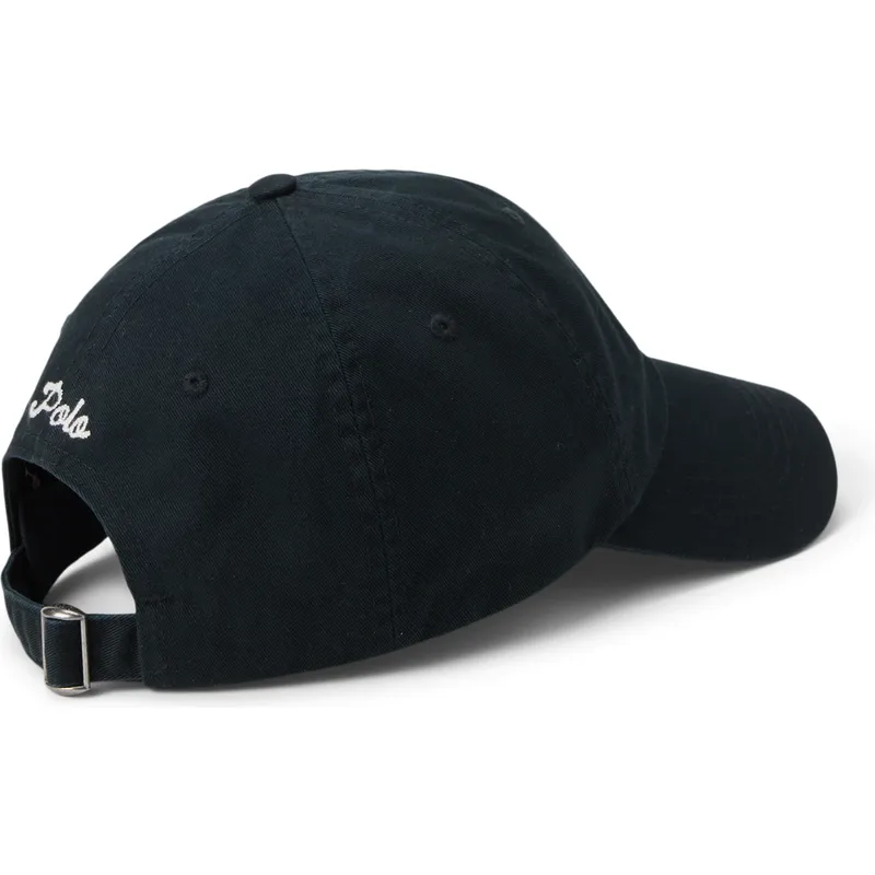 cappellino-curvo-nero-regolabile-classic-sport-dog-di-polo-ralph-lauren